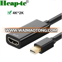 Mini DisplayPort to HDMI Female cable 4K*2K