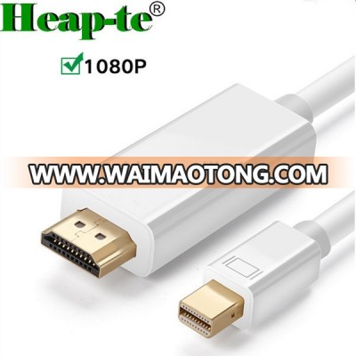 1.8m Mini DisplayPort male to HDMI male Cable 1080p